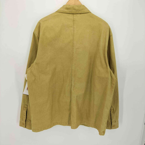 エイチアンドエム H&M モチーフデザイン ツイルジャケット スナップボタン カバーオール メンズ import:L