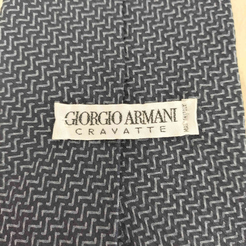 ジョルジオアルマーニ Giorgio Armani 総柄ネクタイ メンズ