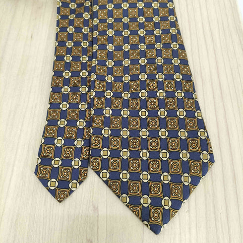 ジェイクルー J.CREW スクエア総柄ネクタイ メンズ