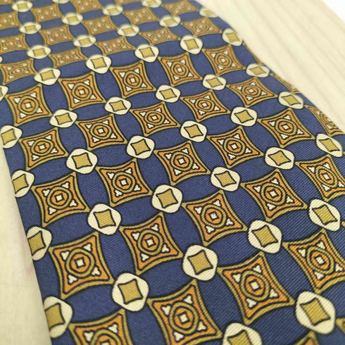 ジェイクルー J.CREW スクエア総柄ネクタイ メンズ