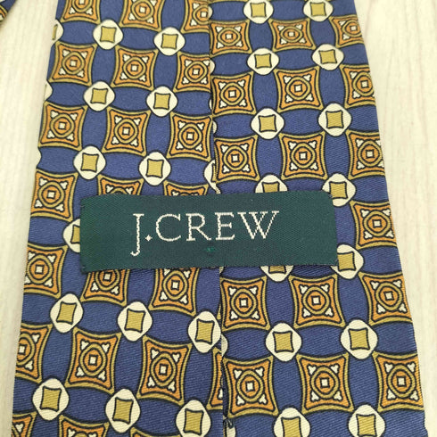 ジェイクルー J.CREW スクエア総柄ネクタイ メンズ
