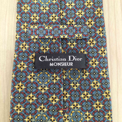 クリスチャンディオール Christian Dior 総柄ネクタイ メンズ