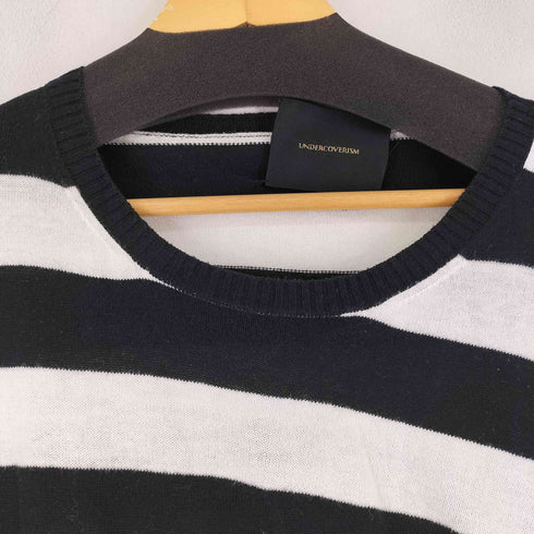 アンダーカバーイズム UNDERCOVERISM 14SS ジザメリ期 ボーダーコットンニット メンズ JPN:3