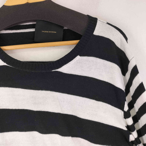 アンダーカバーイズム UNDERCOVERISM 14SS ジザメリ期 ボーダーコットンニット メンズ JPN:3