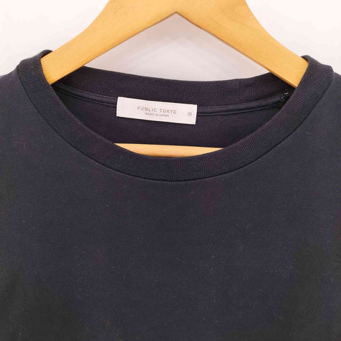 パブリックトウキョウ PUBLIC TOKYO 極 ココロンTEE REGULAR FIT リラックスフィット 長袖Tシャツ メンズ JPN:2