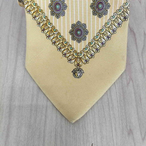 ヴェルサーチ VERSACE 花柄ネクタイ メンズ