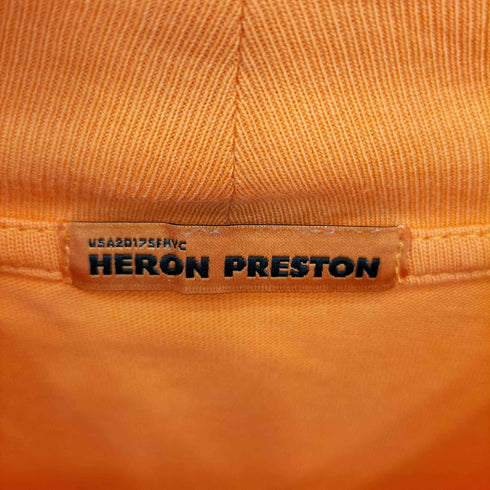 ヘロンプレストン HERON PRESTON Mock Neck L/S Tee ロゴ刺繍 モックネック 長袖Tシャツ メンズ import:M