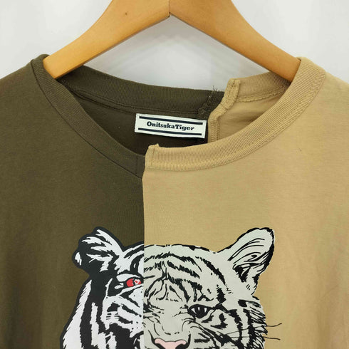 オニツカタイガー ONITSUKA TIGER GRAPHIC TEE グラフィック クルーネックTシャツ メンズ JPN:M