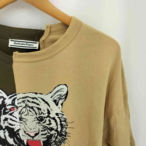 オニツカタイガー ONITSUKA TIGER GRAPHIC TEE グラフィック クルーネックTシャツ メンズ JPN:M
