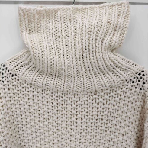 シールームリン Sea Room lynn 手編み ケーブル ハイネック ハンドニット レディース JPN:M