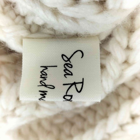 シールームリン Sea Room lynn 手編み ケーブル ハイネック ハンドニット レディース JPN:M