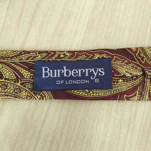 バーバリーズ BURBERRYS シルク 総柄ネクタイ メンズ