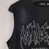アリュール ARULE オーバーサイズユーズド加工刺繍ロゴノースリーブTシャツ メンズ JPN:M
