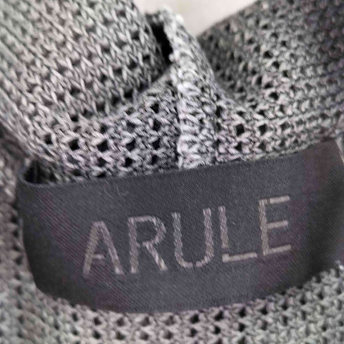 アリュール ARULE メッシュジップアップパーカー メンズ