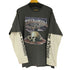 エージェムナイン AGEM/9 フロントプリントレイヤード L/S Tシャツ メンズ
