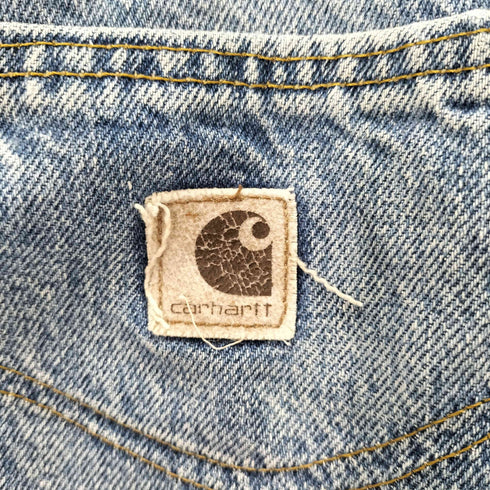 カーハート Carhartt 2001年 USA製 ワイドテーパードデニム メンズ W42/L30