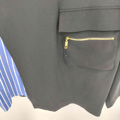 クルニ CULLNI EX.shirt docking PO アシンメトリー スリット ロンT メンズ JPN:1