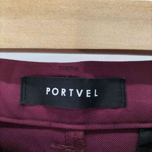 ポートヴェル PORTVEL ジップポケット ワークパンツ メンズ JPN:2