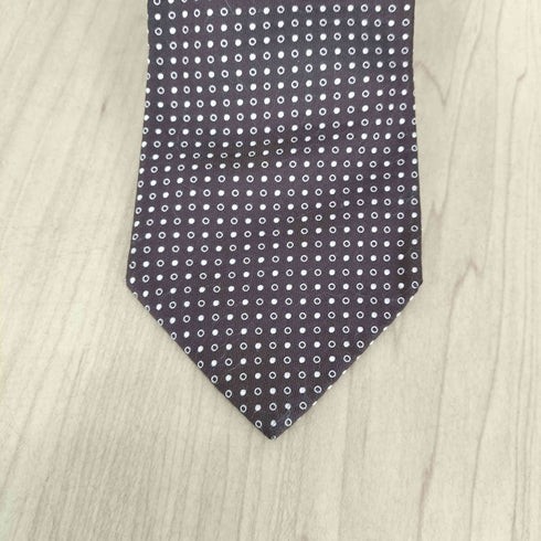 ディオール Dior エディ期 ドット柄 シルク ネクタイ メンズ