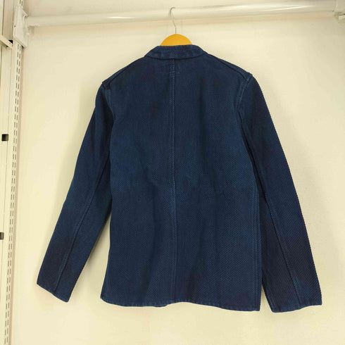 ブルーブルー BLUE BLUE ARIGATO PURE INDIGO 藍染め ジャケット メンズ JPN:L