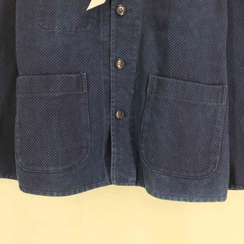ブルーブルー BLUE BLUE ARIGATO PURE INDIGO 藍染め ジャケット メンズ JPN:L