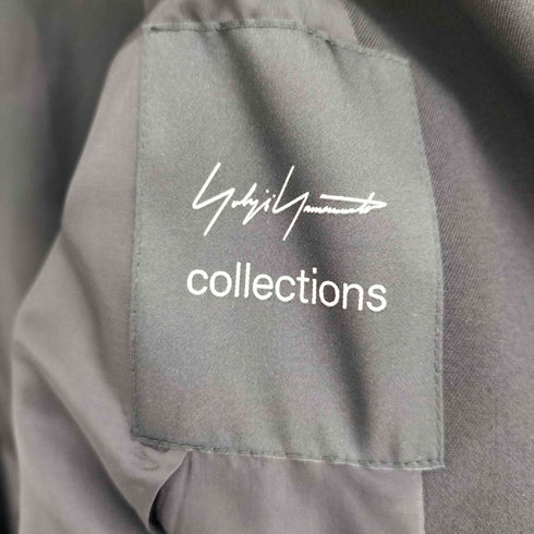 ヨウジヤマモト Yohji Yamamoto COLLECTIONS 25SS GABARDINE PLEATS DETAIL JACKET ギャバジン プリーツ ディテール ジャケット メンズ JPN:2