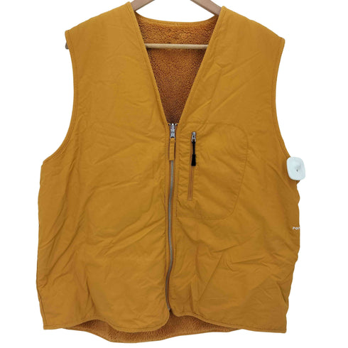 ポップトレーディングカンパニー POP TRADING COMPANY HAROLD REVERSIBLE VEST リバーシブル フリースベスト メンズ JPN:XL