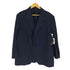 ヨウジヤマモトプールオム Yohji Yamamoto POUR HOMME 25SS INDIGO DYEING COTTON LINEN 3BUTTONS JAKCET インディゴ染 コットン リネン 3ボタン ジャケット メンズ JPN:2