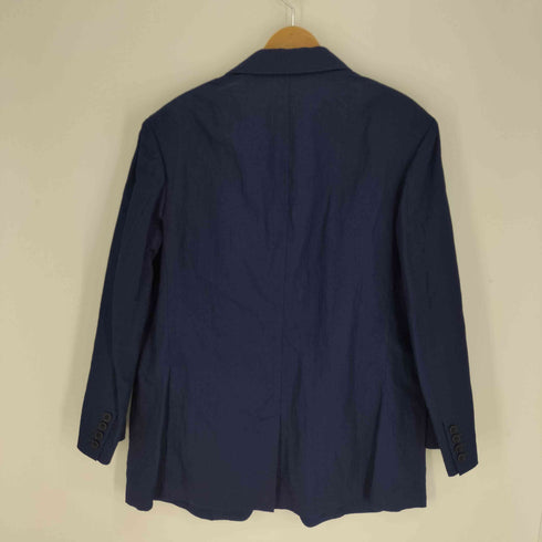 ヨウジヤマモトプールオム Yohji Yamamoto POUR HOMME 25SS INDIGO DYEING COTTON LINEN 3BUTTONS JAKCET インディゴ染 コットン リネン 3ボタン ジャケット メンズ JPN:2