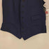 ヨウジヤマモトプールオム Yohji Yamamoto POUR HOMME 25SS INDIGO DYEING COTTON LINEN 7BUTTONS VEST インディゴ染 コットン リネン 7ボタン ベスト メンズ JPN:2