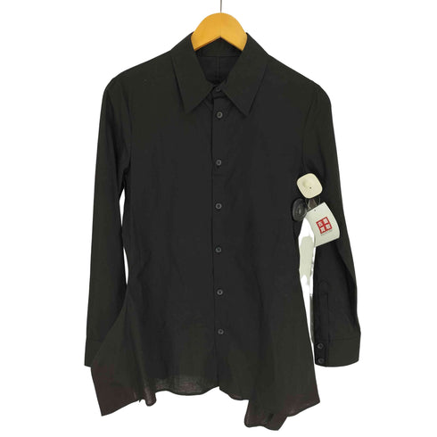 ヨウジヤマモト Yohji Yamamoto COLLECTIONS 25SS 100/-KHADI BACKSIDE FLARED SLIM B 100/-カディ バックサイドフレア スリム B シャツ レディース JPN:1