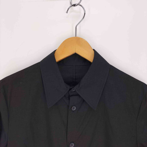 ヨウジヤマモト Yohji Yamamoto COLLECTIONS 25SS 100/-KHADI BACKSIDE FLARED SLIM B 100/-カディ バックサイドフレア スリム B シャツ レディース JPN:1