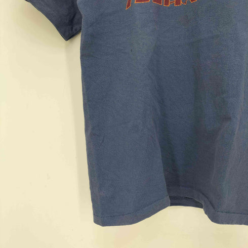 ベルバシーン Velva Sheen USA製 90s ILLINOIS トウモロコシ エンブレム プリント Tシャツ 袖&裾 シングルステッチ メンズ JPN:M