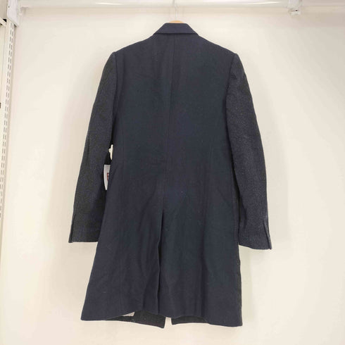 ダイエットブッチャースリムスキン DIET BUTCHER SLIM SKIN ツイード チェスターコート メンズ