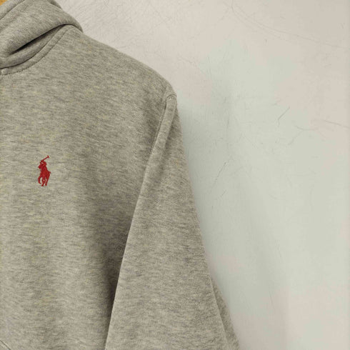 ポロラルフローレン POLO RALPH LAUREN ポニー刺繍 前V プルオーバーパーカー レディース import:M