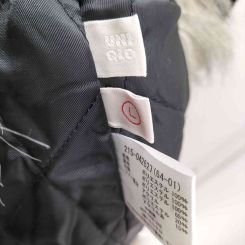 ユニクロ UNIQLO Y2K キルティングファーコート レディース JPN:L
