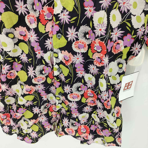 ポールスミスロンドン Paul Smith LONDON コットン 花柄 半袖シャツ メンズ JPN:M