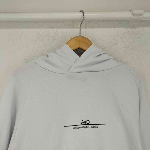 アレッサンドロデラクア Alessandro dellAcqua イタリア製 ロゴプリント プルオーバーパーカー メンズ JPN:S