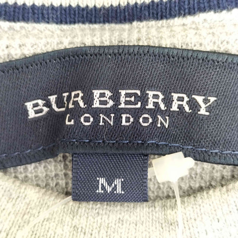 バーバリーロンドン BURBERRY LONDON ロゴ刺繍 鹿の子 サマー パジャマ セット メンズ import:M
