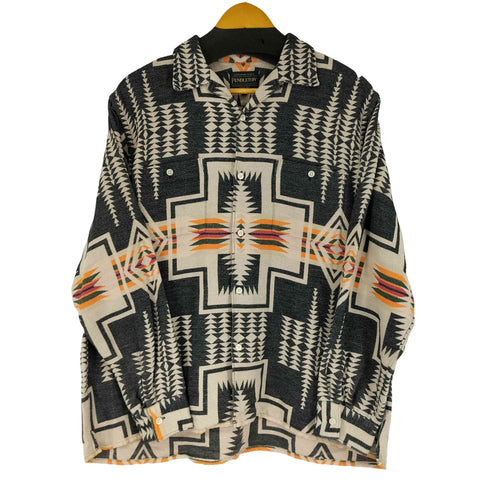 ペンドルトン PENDLETON ノルディック柄 L/S 開襟シャツ メンズ JPN:L
