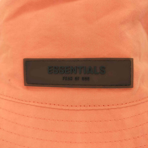 エッセンシャル ESSENTIALS FEAR OF GOD BUCKET HAT SMOKE コットン バケットハット メンズ