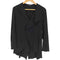 ヨウジヤマモト Yohji Yamamoto 25SS Draped 2B Snap Button Square Lace Jacket ドレープ 2B スナップボタン スクエア レース ジャケット レディース JPN:1