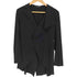 ヨウジヤマモト Yohji Yamamoto 25SS Draped 2B Snap Button Square Lace Jacket ドレープ 2B スナップボタン スクエア レース ジャケット レディース JPN:1