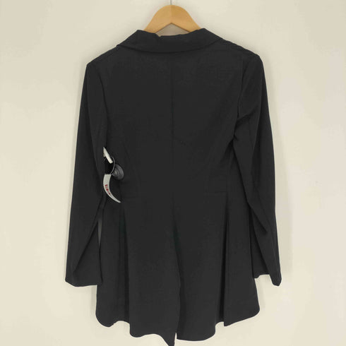 ヨウジヤマモト Yohji Yamamoto 25SS Draped 2B Snap Button Square Lace Jacket ドレープ 2B スナップボタン スクエア レース ジャケット レディース JPN:1