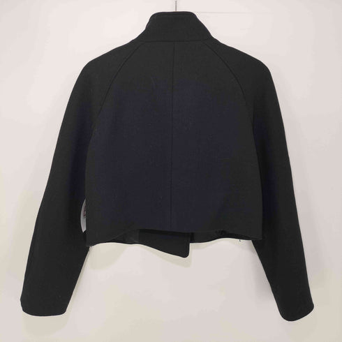 ザラ ZARA クロップドダブルブレストウールブレンドコート レディース import:S