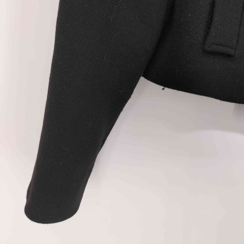 ザラ ZARA クロップドダブルブレストウールブレンドコート レディース import:S