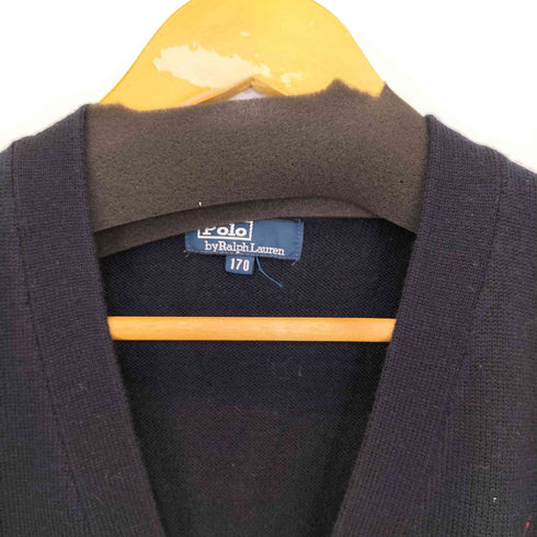 ポロバイラルフローレン Polo by RALPH LAUREN ポニー刺繍 ウール カーディガン レディース 170