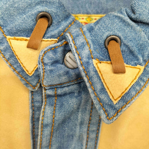 SHOOTER レザー切替ウエスタンシャツ メンズ JPN:S