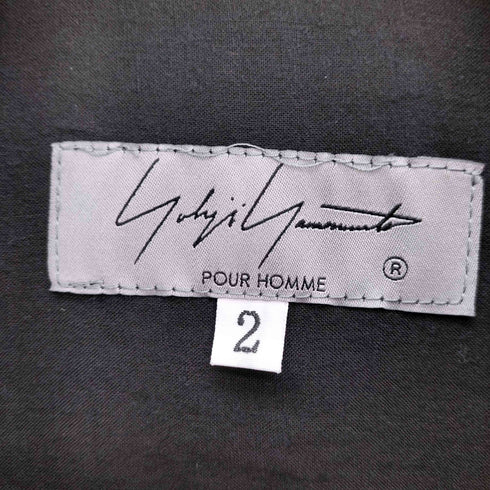 ヨウジヤマモトプールオム Yohji Yamamoto POUR HOMME 25SS BIG BLOUSE CELLULOSE SHIRT ビッグブラウス セルロースシャツ メンズ JPN:2
