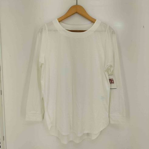 メルローズ MELROSE ラウンドヘム サイドスリット カットソー レディース